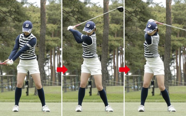 フェアウェイキープ率上位の女子プロ9人に学ぶ！ テークバックのクラブの上げ方で球筋が変わる【まとめ】