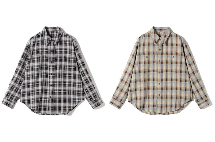 画像: 「チェック シャツ」各￥17,600【シップス ナインケース】 出典：シップス