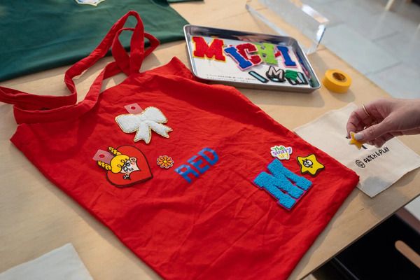 自分だけの巾着やトートバッグを作ろう！原宿「PATCH＆PLAY」が6周年イベントでワッペンワークショップの予約を開始