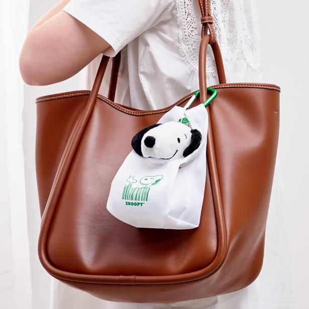 「SNOOPY おかいものマスコット」(3080円)