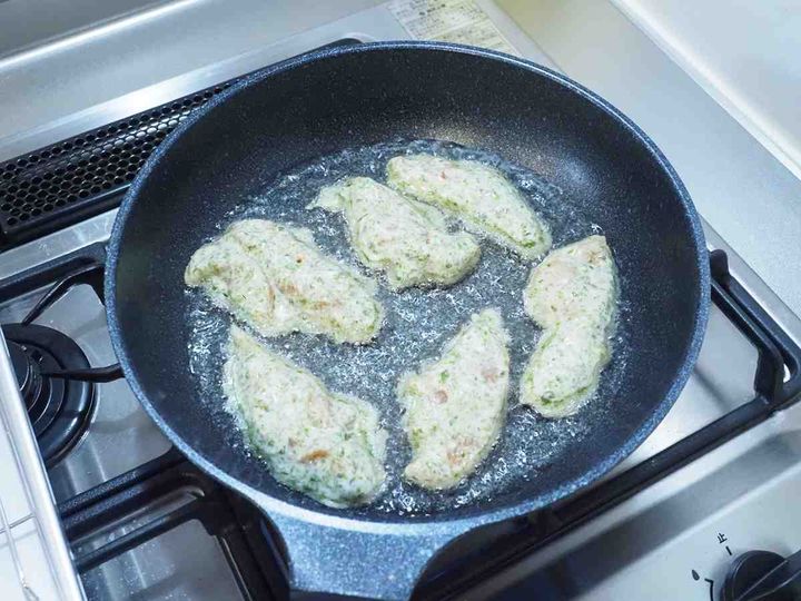 ささみのチーズ磯辺揚げ