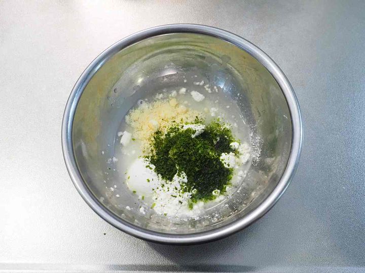 ささみのチーズ磯辺揚げ