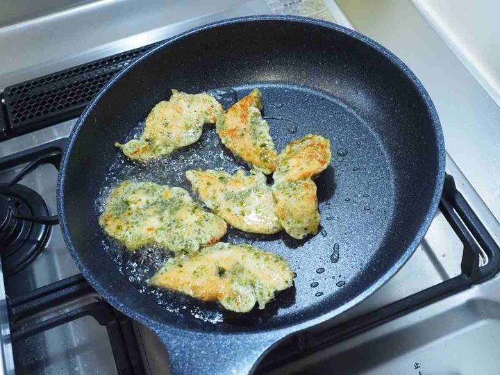 ささみのチーズ磯辺揚げ