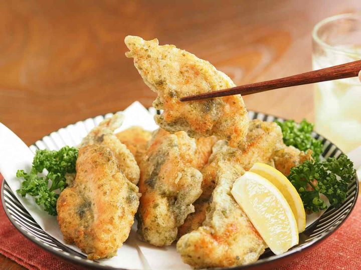 ささみのチーズ磯辺揚げ