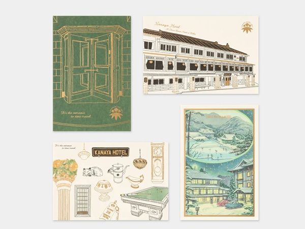 金谷ホテルが、オリジナル文具を発売！テーマは「館内を旅するような物語」