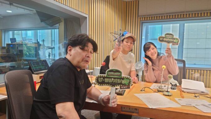 富澤たけし（サンドウィッチマン）、狩野英孝、東島衣里アナウンサー