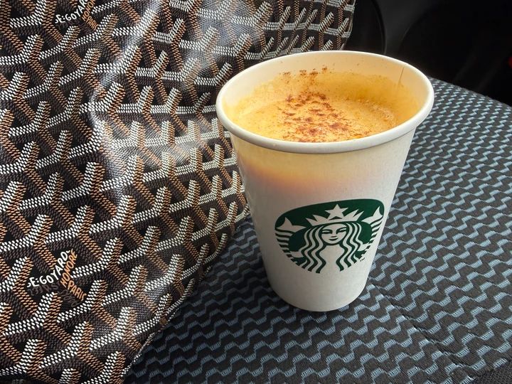スタバ新作「パンプキン スープチーノ」