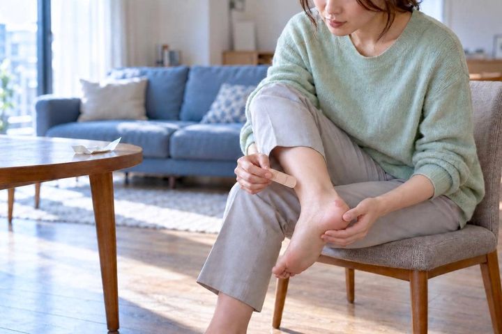 「靴擦れの水ぶくれ、つぶしていい？」絆創膏を貼る前に知りたい“かかとの守り方”