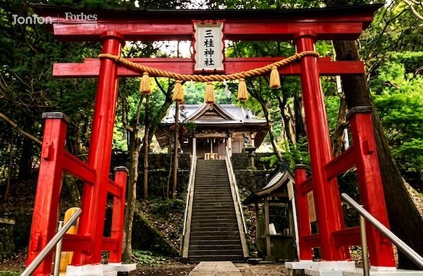 千葉県富津市の「三柱神社」再建に向けTonTonが寄付、奉献酒を奉納し竣工式参列。海外事業発展を祈念