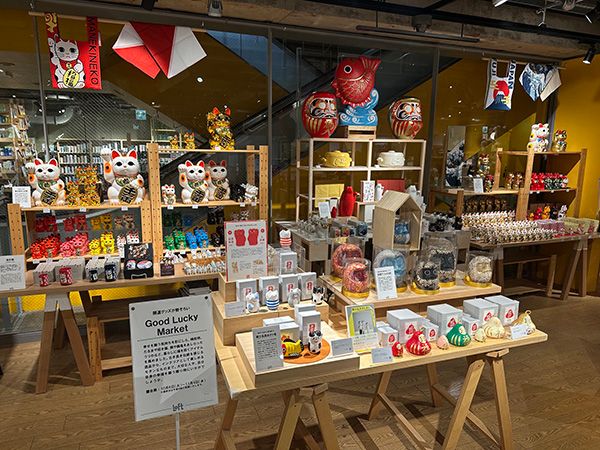 縁起物が集合！郷土玩具あかり舎が渋谷ロフト「Good Lucky Market」に初出展中