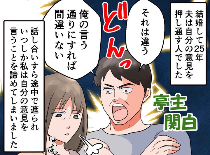 画像1: 自分が正しいと思っている夫