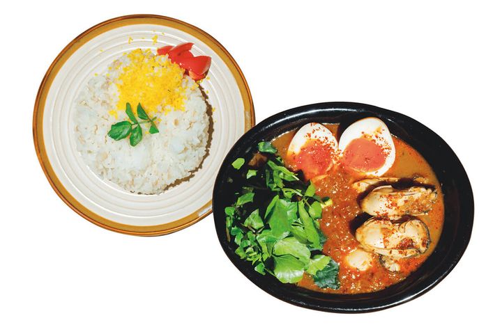 学芸大学〈sync curry〉クレソンのカレー