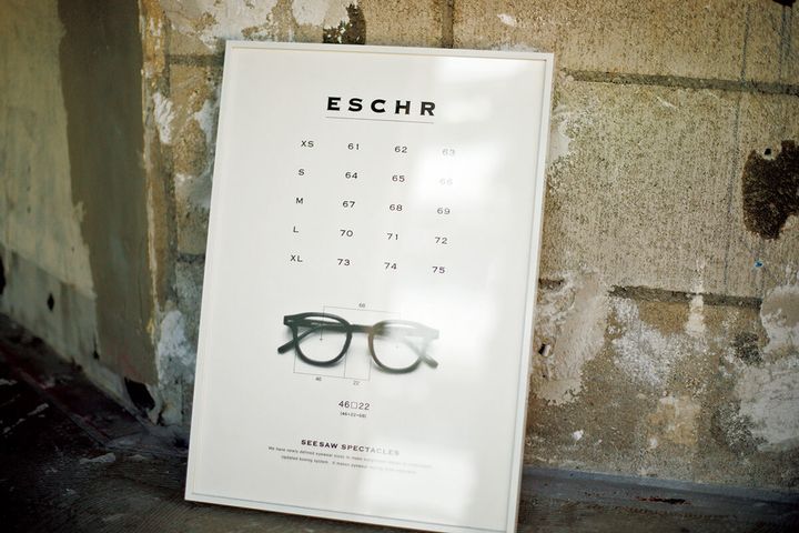 学芸大学〈SEESAW SPECTACLES〉店頭サイン
