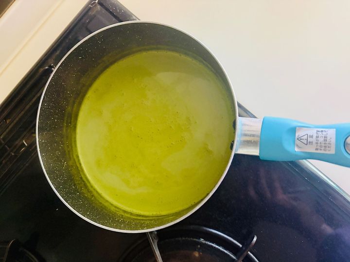 牛乳の大量消費に！抹茶のパンナコッタ