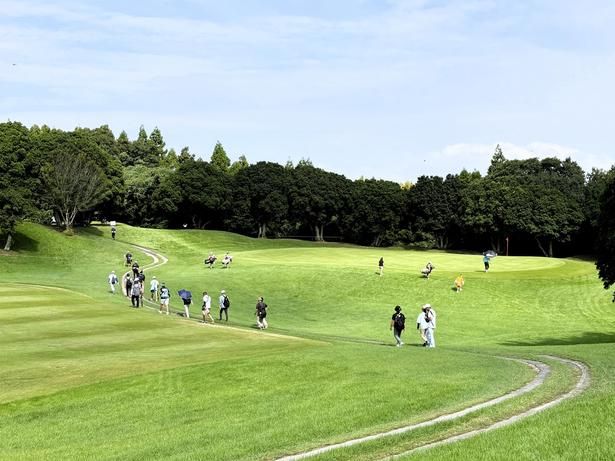 会場となった新南愛知カントリークラブ美浜コースは、全長約6.3キロ！