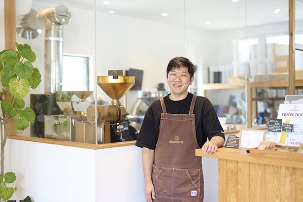 店主の宇賀さん