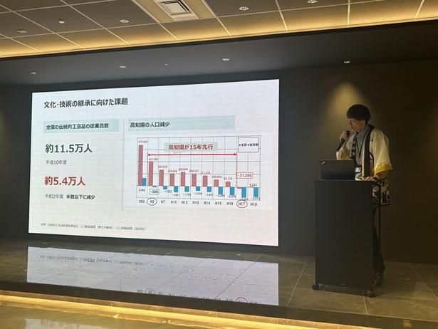 人口減少が深刻な高知県