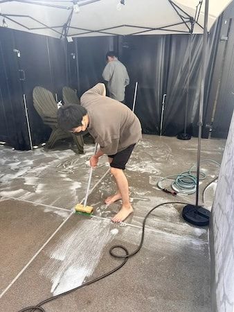 障害福祉サービス事業所「キャリカ草加」×「サウナヘヴン草加」が連携！開店準備から入浴まで行う「サウナ屋さん体験」を実施