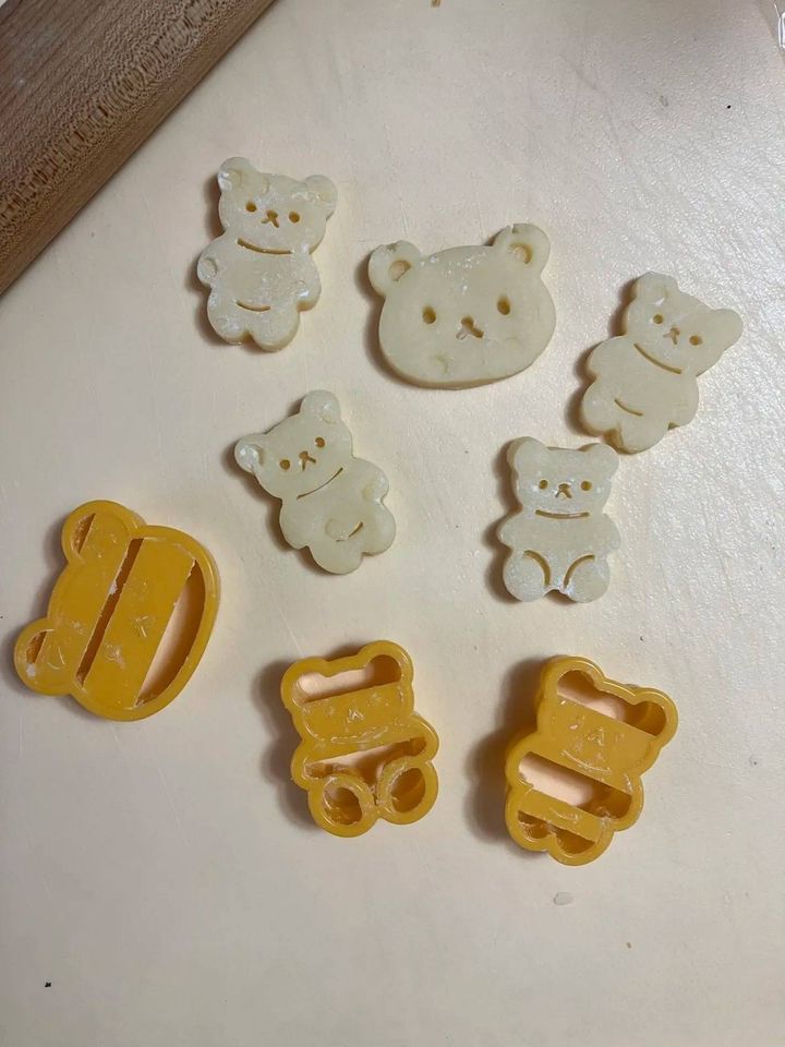 セリア：クッキー抜型 くまセット3個入