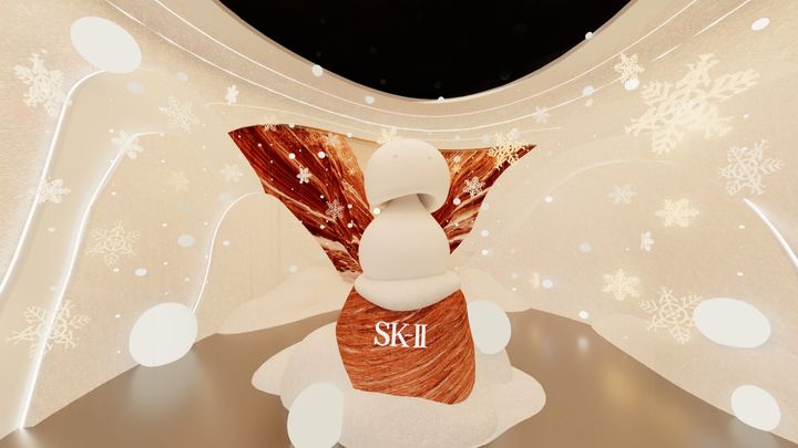 SK-II ホリデー ポップアップ会場内のイメージ