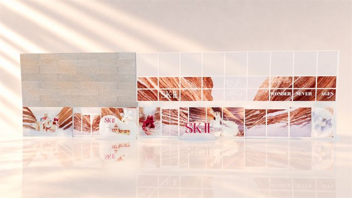 SK-II ホリデー ポップアップ会場の外観イメージ