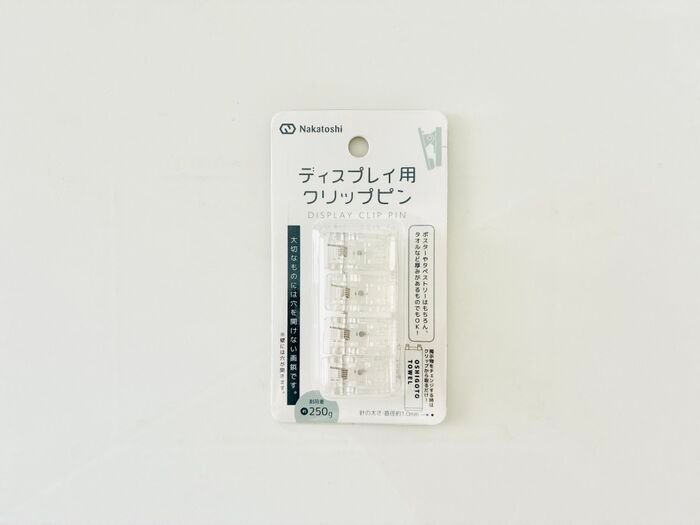 セリアの透明な『極小クリップ』の使い方！大切な思い出を楽しく飾るのにぴったり→まさにハイブリッドなアイテムでした。