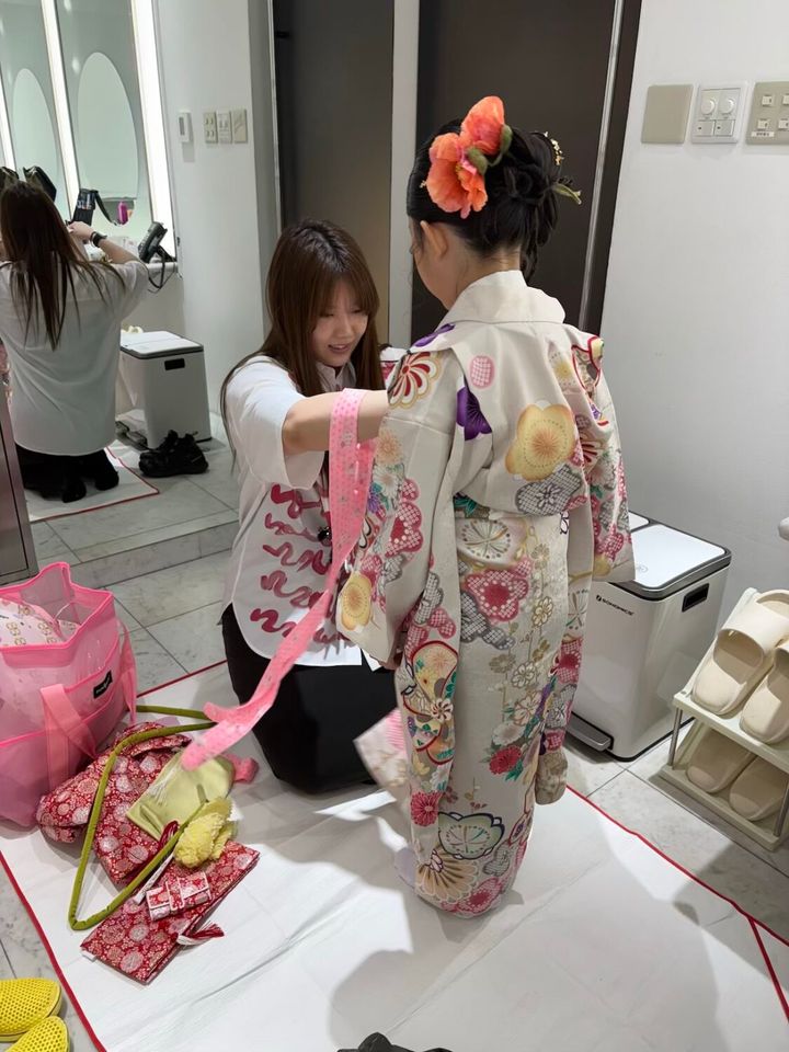 七五三撮影ヘアメイク着付けレンタル着物RENCA