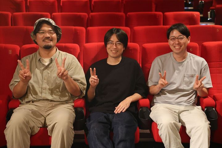 （左から）本橋龍・玉田真也・池田亮 クランクイン！ width=