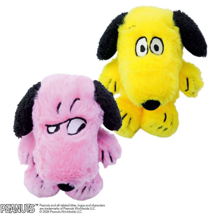 スヌーピーFUWAKUTAぬいぐるみ（I LI KE…）［H14×W13×D13cm］各2640円（ナカジマコーポレーション）