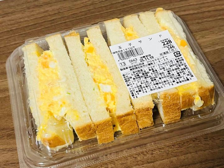 ラ・ムー：玉子サンド