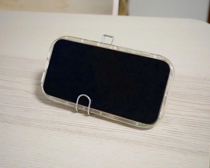 画像1: 【画像②】料理中、スマホスタンドとして活用！