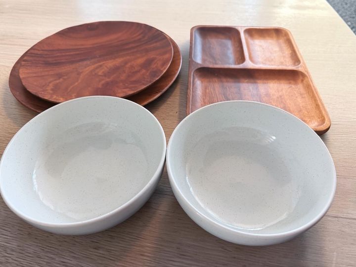 30年以上使っている無印良品の食器も
