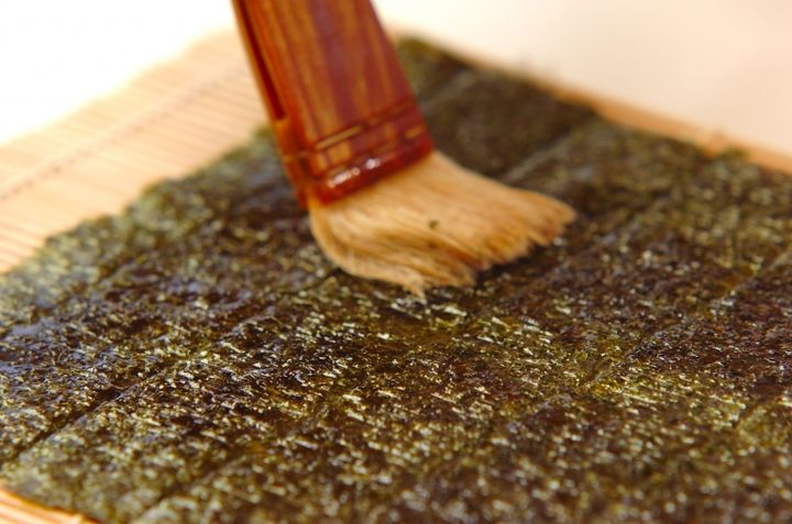 子供にも人気！サバ缶の韓国のり巻き キンパの作り方1