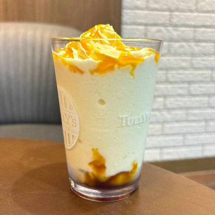 タリーズコーヒー パンプキンプディング シェイクール