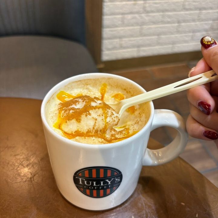 タリーズコーヒー ＆TEA パンプキンチャイミルクティー