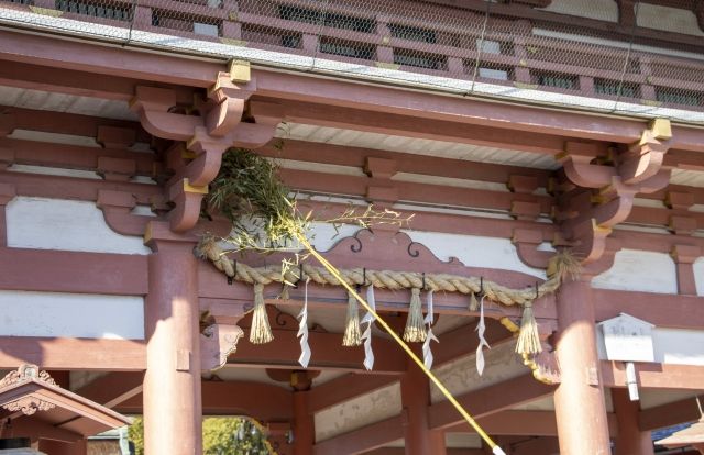 煤払いの様子