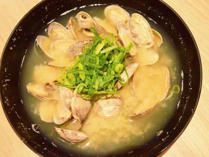 資さんうどん「貝汁」