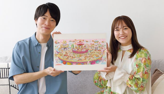 【あづきおねえさん×やまもとしんじさん対談】絵本『はなまるレストラン オープンまえの大ピンチ！』 スペシャル対談の画像1
