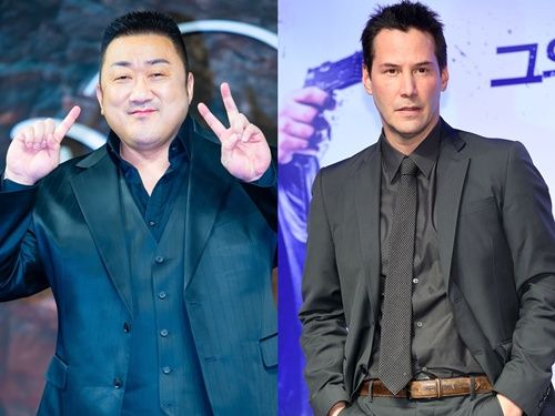 マ・ドンソク、キアヌ・リーブス