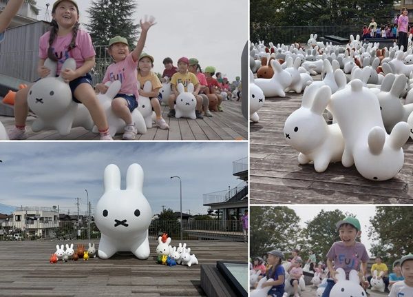 東京都立川市ふじようちえんで「ブルーナボンボン」を使った運動あそびイベント！今後は全国の園へ