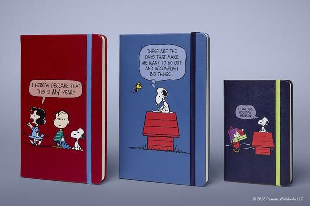 モレスキン×PEANUTSコレクション第2弾が登場
