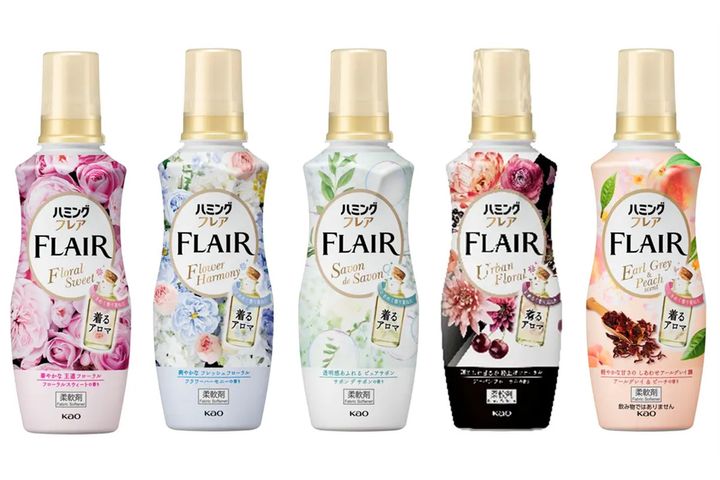 花王の柔軟剤ブランド「ハミングフレア」
