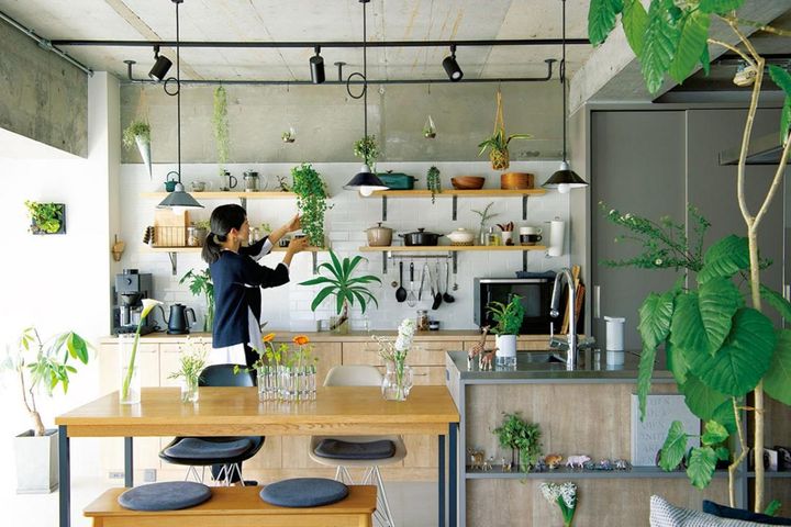 中古マンションを「植物ありき」でフルリノベ！グリーンが映えるインテリア実例