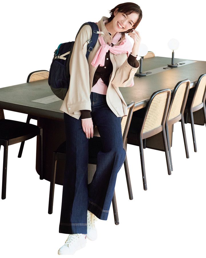 A.「ピンク」を重ねて可愛げをひとさじ足して