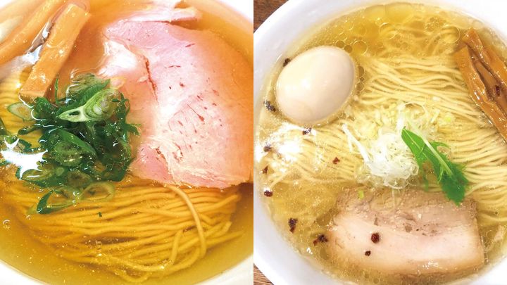 調布〈柴崎亭本店〉ラーメン、吉祥寺〈Tombo〉ラーメン