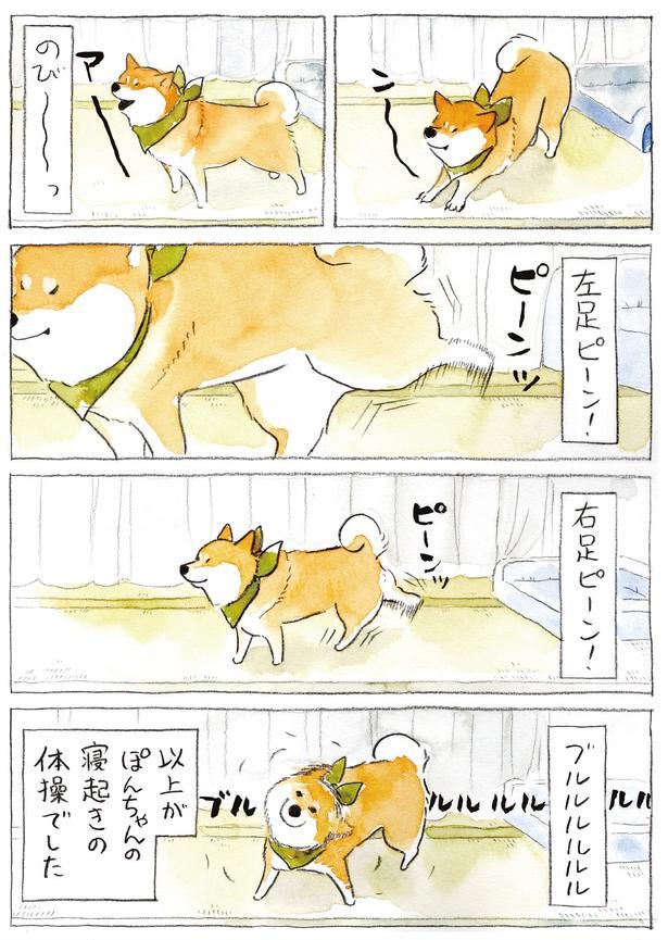 寝起きの体操 (C)犬山スケッチ／KADOKAWA