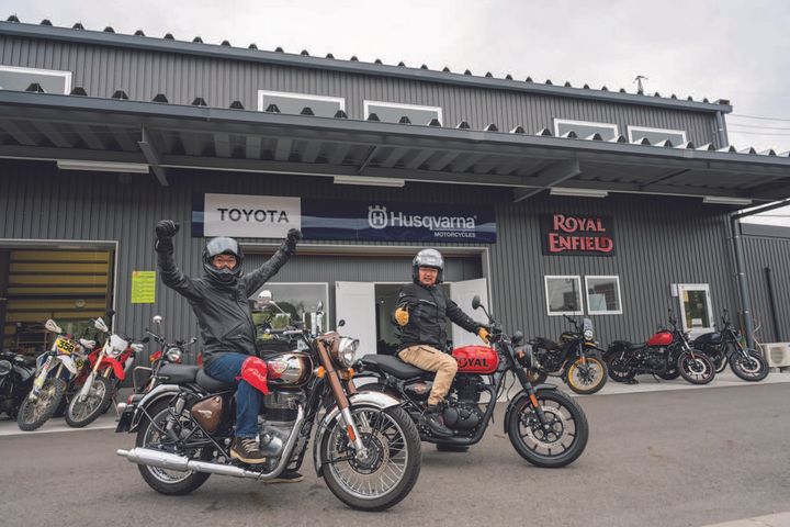 【愛知県・ツーリング】バイクもカフェも楽しめる！ ロイヤルエンフィールド愛知（ルサンバレー）を訪問［マヒトが行く］