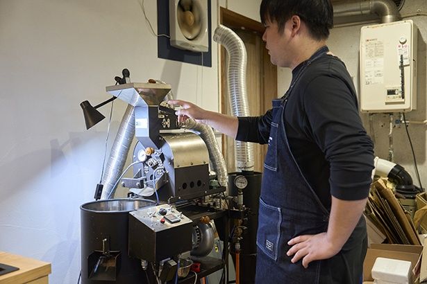 「焙煎の経験をさらに増やして、クオリティを上げていきたい」と斉藤さん