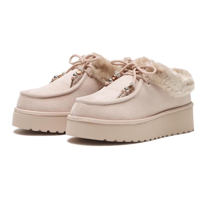 プラットモックムートンサボ S/PINK BEIGE