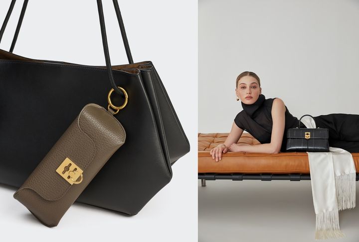 Cafunéのホリデーコレクションとバッグに付けた小物